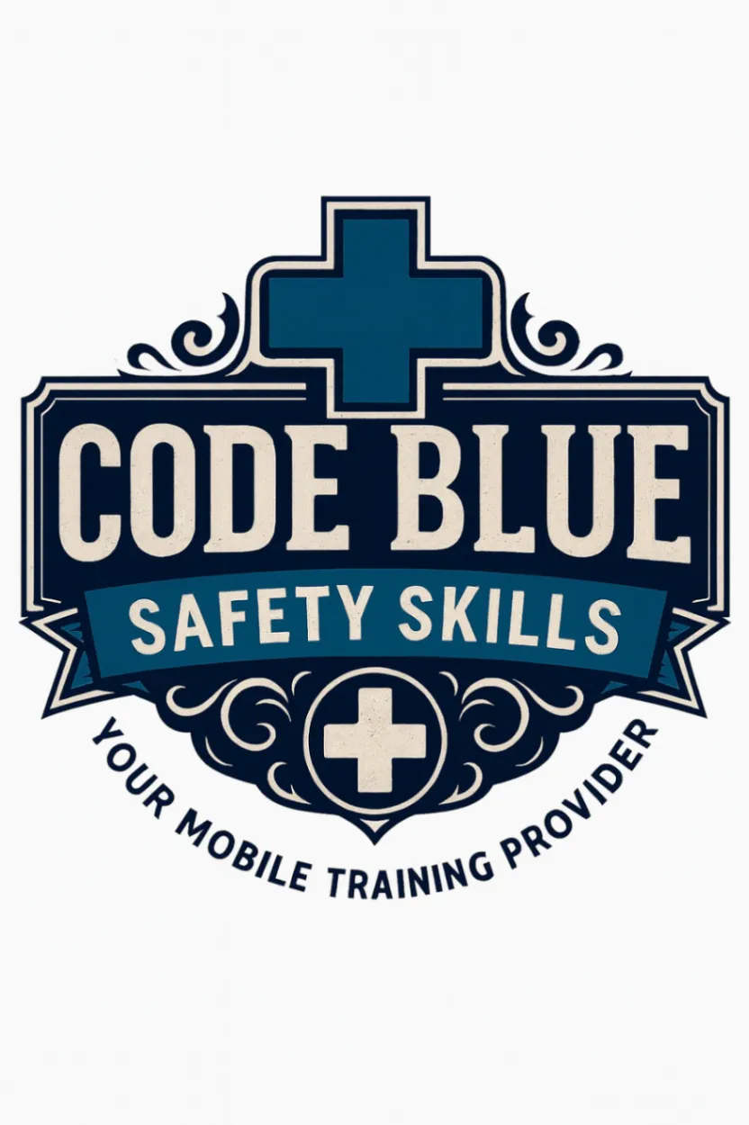 Code Blue Safety Skills, your mobile training center for First Aid and CPR